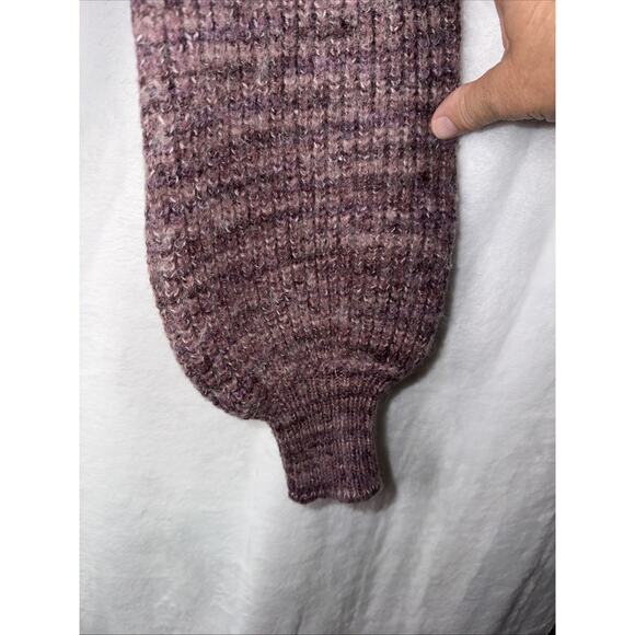 Who What Wear Womens Button-Up Wool Blend Cardigan Plum 🍆 Sweater Small - Picture 9 of 12